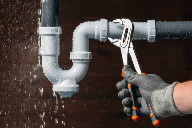 Professional Sewer Line Repair technician working in Gloucester, MA
